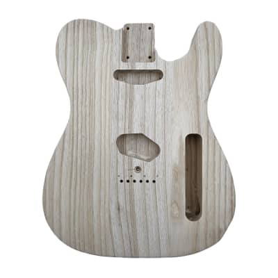 Hosco Telecaster Style 3 Piece Swamp Ash Body Sanded No Finish