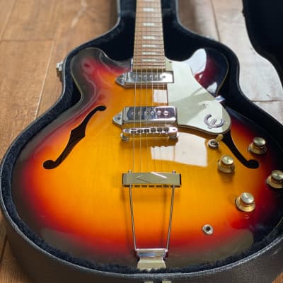 Epiphone 2001 Casino Electric Guitar Antique Sunburst Finish Peerless Factory Korea w/ Orig HSC for sale