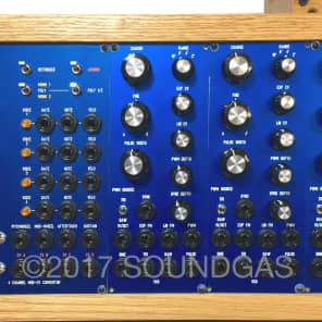 Oakley Sound Systems Modular Analogue Synth inc custom modules, PSU & oak case image 3