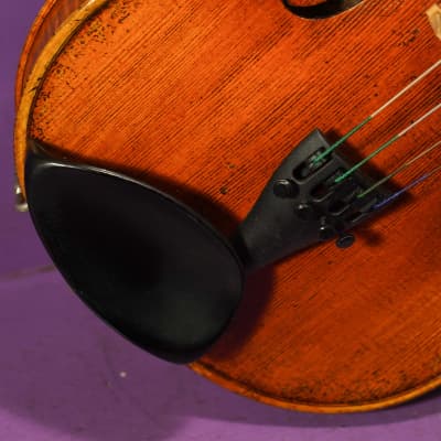 2000s Unmarked Faux-Vuillaume 4/4 Violin w/Antiqued Finish (VIDEO! Ready to Go) image 6