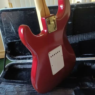 Fender The Strat 1980 Candy Apple Red image 2