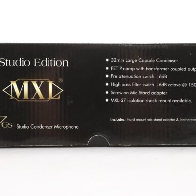 MXL V67GS Cardioid Condenser Microphone #48088 image 5