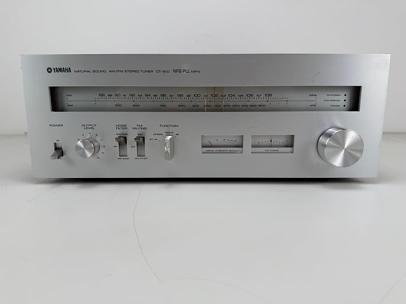 Yamaha CT - 810 Natural Sound AM/FM Stereo Tuner image 1