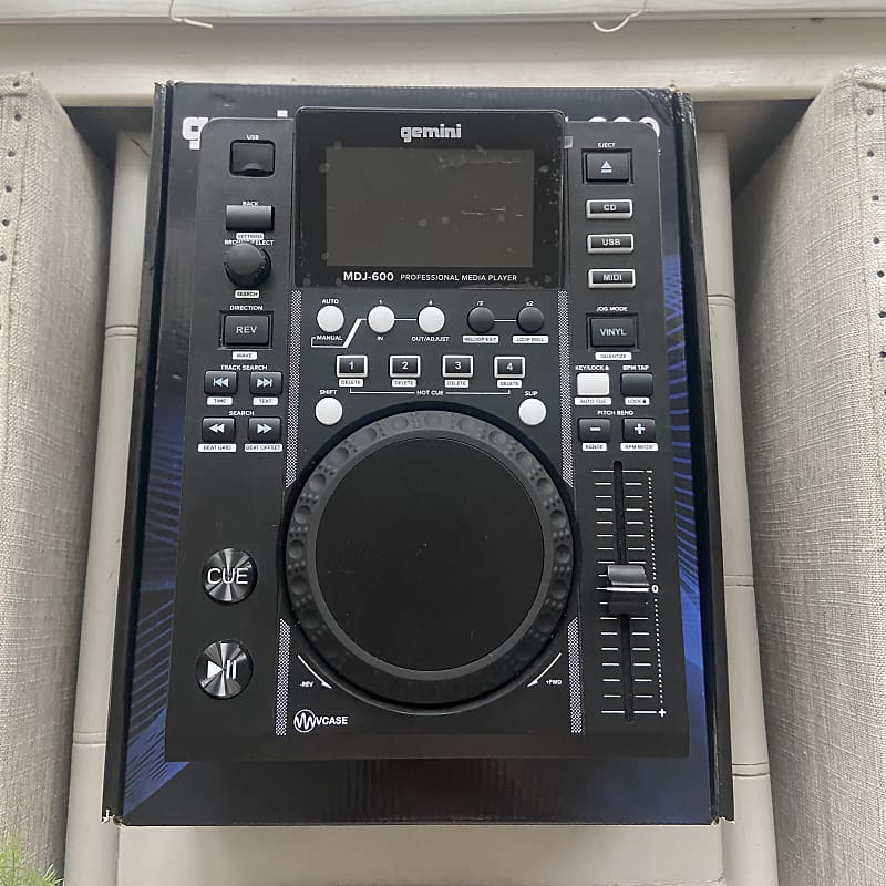 Gemini MDJ-600 Professional DJ USB and CD Media Player | Reverb