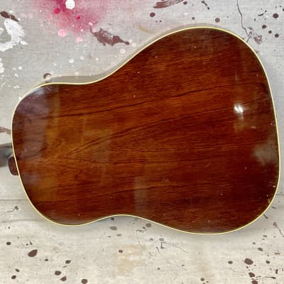Vintage 1960's Gibson J-45 Sunburst 1968-1969 Player Grade image 8