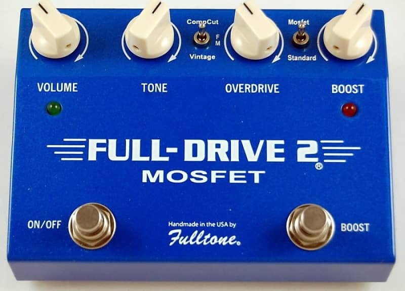 Fulltone Full-Drive 2 Mosfet (Discontinued Brand For Collectibles)