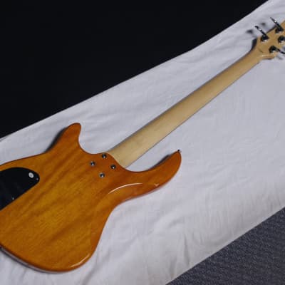 DEAN Edge 1 5-String electric Bass guitar Trans Amber w/ Gig Bag NEW image 6