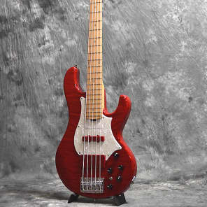 ベース ESP Bardic See Thru Fiesta Red tetsuya ESP Bardic See Thru Fiesta Red tetsuya ベース
