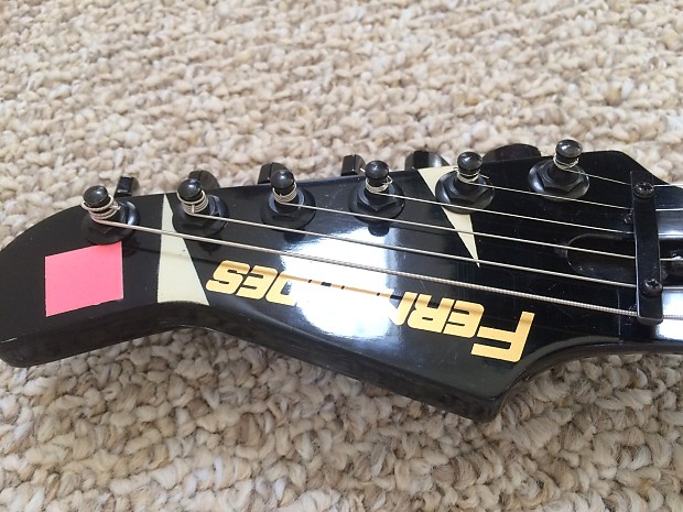 大勧め RARE Super Fernandes Fernandes Signature Vandenberg Adrian ギター