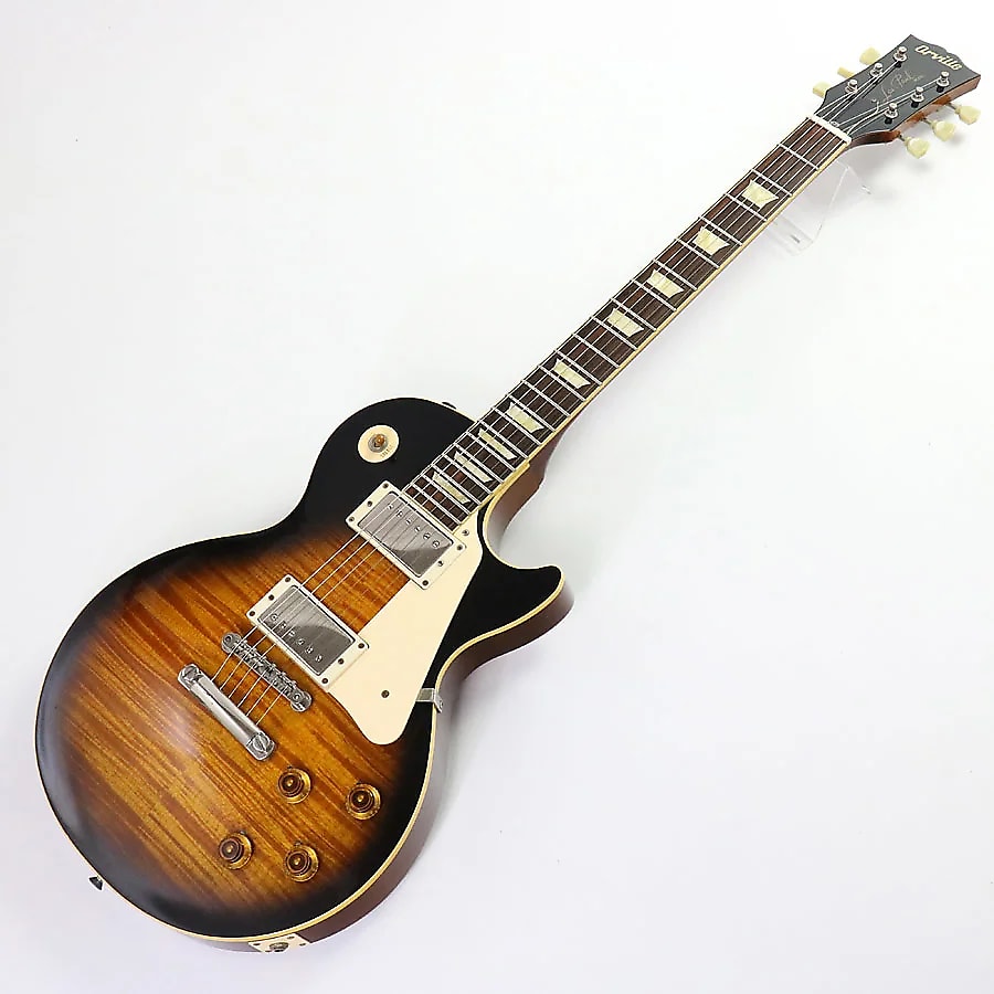 Orville LPS-80F Les Paul Standard Photo Flame | Reverb