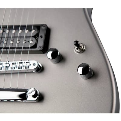 Cort Meta Series MBM-1 Matthew Bellamy Signature Guitar Silver image 7
