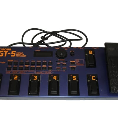Reverb.com listing, price, conditions, and images for boss-gt-5-guitar-effects-processor