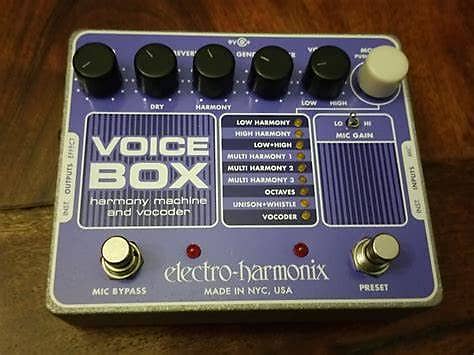 Electro-Harmonix Voice Box Harmony Machine & Vocoder - PERFECT CONDITION!! -In-Box! image 1