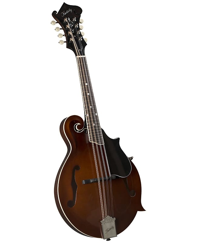 Kentucky KM-756 Deluxe F-model Mandolin – Transparent Brown– WITH Matching Kentucky Deluxe Gig Bag - KM756 image 1