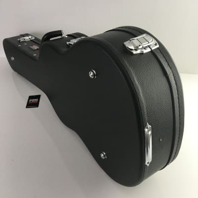 Gator Cases HardShell Wood Case 3/4-Size Acoustic Guitar Hard Case Black Tolex image 3