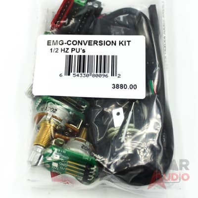 EMG 1 or 2 Pickups HZ Passive Short Shaft Conversion Wiring Kit, 1/2 HZ PU's(3880.00) image 1