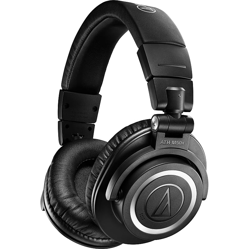 Audio-Technica ATH-M50xBT2 Wireless Bluetooth Headphones, Black, USED, Blemished image 1