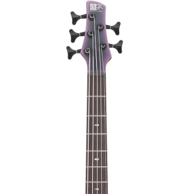 Ibanez SR505E-BAB SR Series 5-String Electric Bass, Black Aurora Burst Gloss image 6