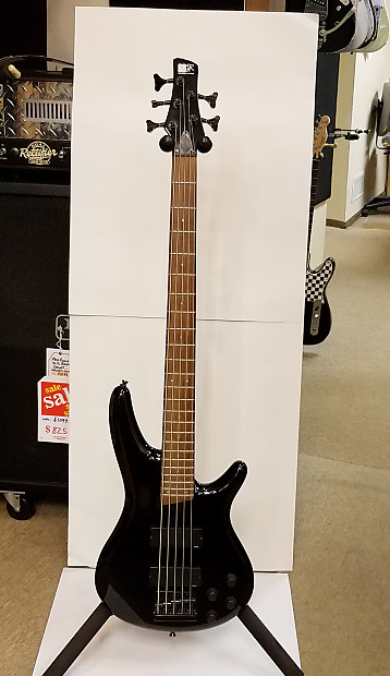 Ibanez SR645 Active 5-String Electric Bass in Black