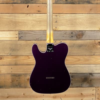 Fender Custom Shop F22 LTD 50s Tomatillo Tele Journeyman Purple Metalic w/ Case image 5