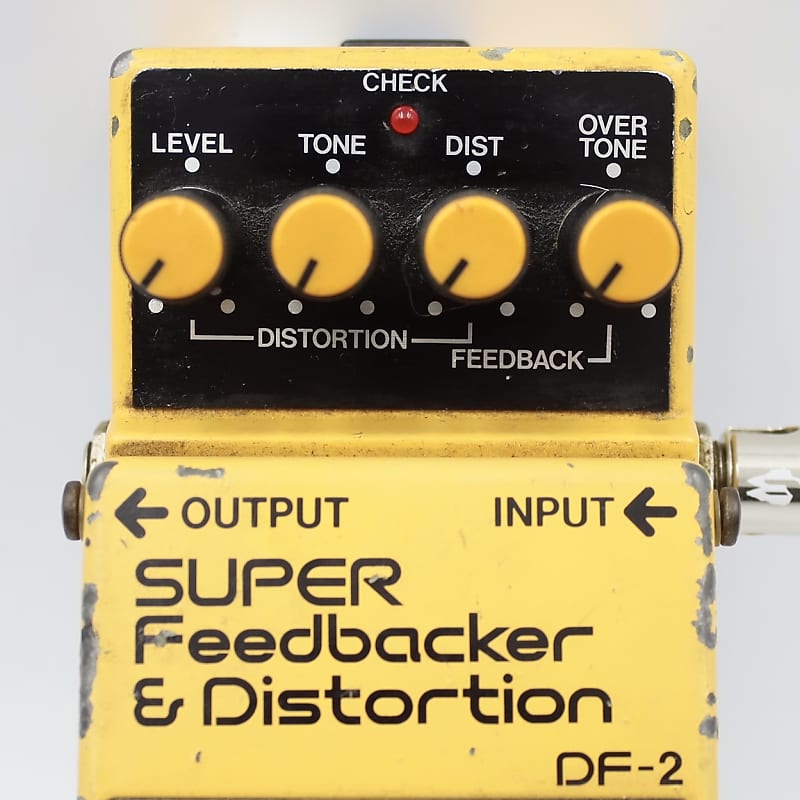 Boss DF-2 Super Feedbacker and Distortion 1985 - 1989 Made Boss DF-2 Super Feedbacker and Distortion 1985 - 1989 Made