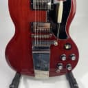Gibson  61' Reissue SG 2021 Red Small Guard Maestro w/ Gibson Case and Candy