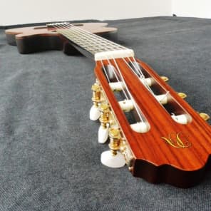 '83 Morris Groovin' Power Acoustic PA-17G Chet Atkins Electric Classical Guitar Moridaira Japan RARE image 9