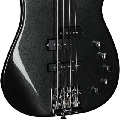 Charvel Pro-Mod San Dimas PJ IV Electric Bass, Metallic Black image 8