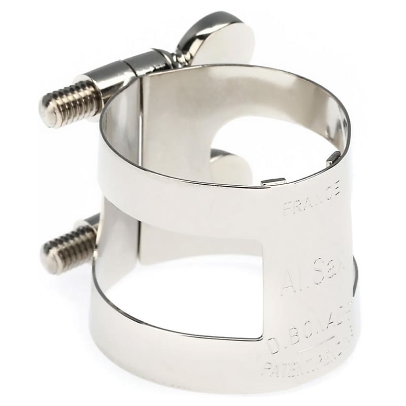 Bonade 2254U Alto Saxophone Ligature Inverted Nickel Reverb