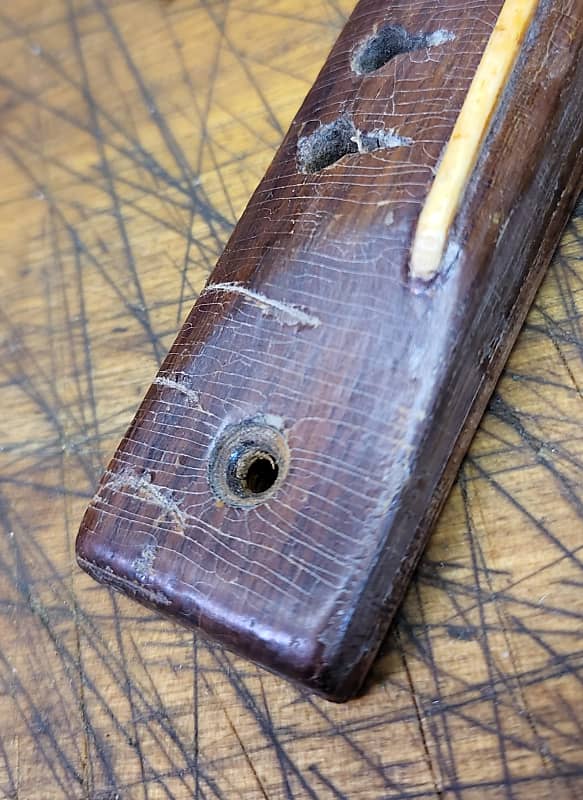 管楽器・吹奏楽器 TAICHIWoodstone New Vintage Antique Antique Hichiriki Japan Zen Flute 1800s Japan Bamboo Musical