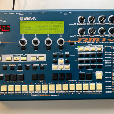 Yamaha RM1x Sequence Remixer 2000s - Blue