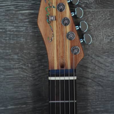 AIO TC1-H Left-Handed Electric Guitar - Boysenberry *Humbucker Neck Pickup image 4
