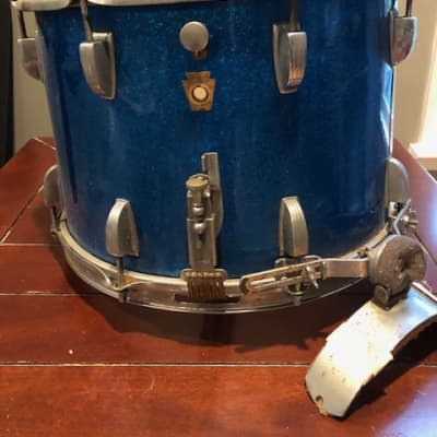 Ludwig Drums 1960's - Blue Sparkle image 8