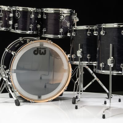DW Performance Series 6pc Shell Pack - Ebony Stain 8/10/12/14/16/22 image 2