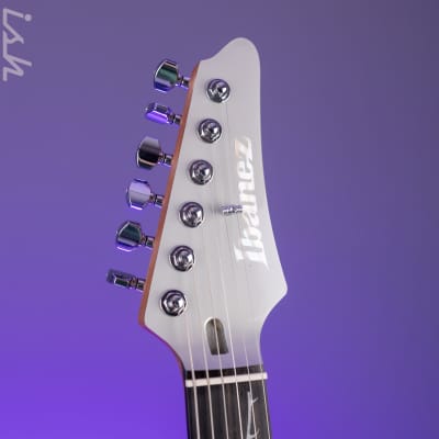 Ibanez Premium TOD10 Tim Henson Signature Electric Guitar Classic Silver Demo image 5