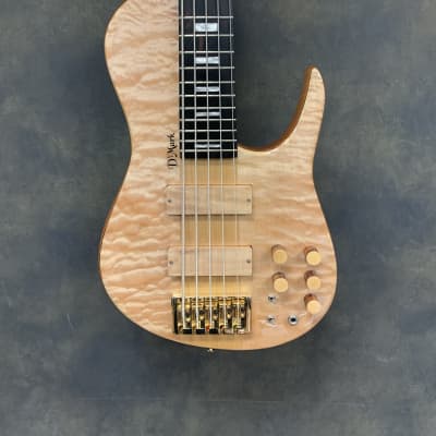 DMark Omega Natural Quilted Maple 5 String image 5