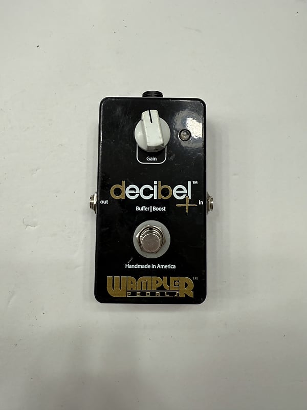 Wampler Pedals Decibel + Plus Buffer Boost Booster Guitar Effect Pedal image 1