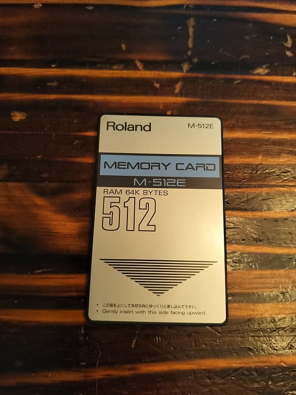 Roland M-512 e RAM 1990s - Grey image 1