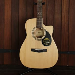 Cort AF515CE Small Body Cutaway Acoustic-Electric Guitar image 2