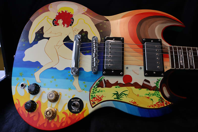 SG The Fool guitar Eric Clapton by Vintage with quality custom