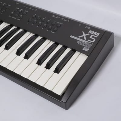 Korg X5 ジャンク Korg X5 61-Key Keyboard Synthesizer with Adapter Used from