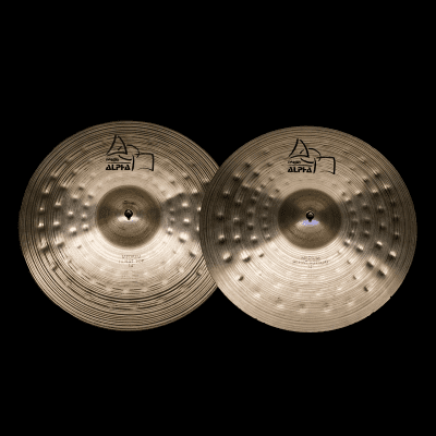 Paiste 14" Alpha Medium Hi-Hat Cymbals (Pair)