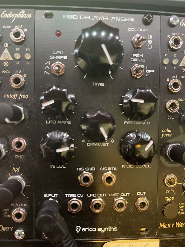 Erica Synths BBD Delay / Flanger Eurorack Module Reverb