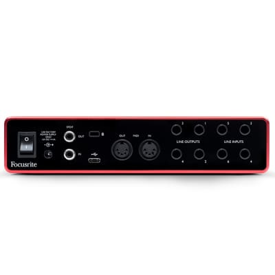 Focusrite Scarlett 8i6 Audio Recording Interface, USB 2.0, 24-bit / 192kHz image 5