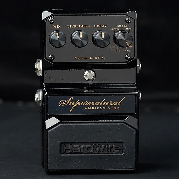 DigiTech Supernatural Ambient Stereo Reverb 2010s - Black | Reverb