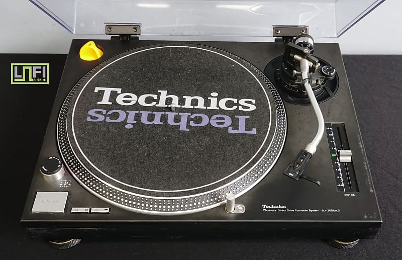 Technics SL-1200 MK3 Black Professional DJ / Listening Turntable - 240V