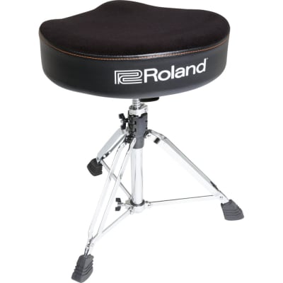Roland RDT-S Professional Saddle Drum Throne w/ Velour Top image 1