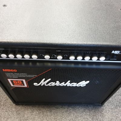 Marshall MB60 1x12 60W Hybrid Bass Combo 2010s Black | Reverb