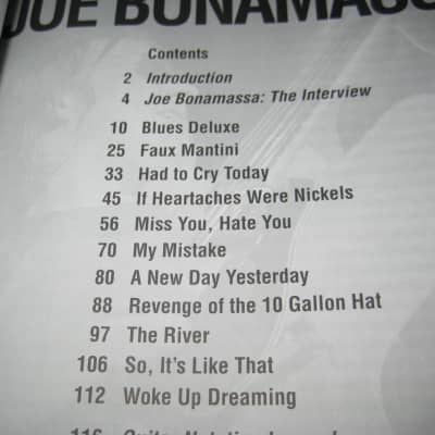 Best Of Joe Bonamassa 116 Pages Guitar Play It Like It is image 4