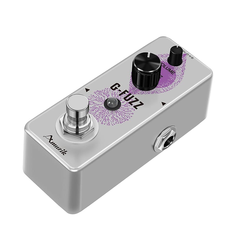 Amuzik G-Fuzz Effect Pedal Analog Vintage Germanium Fuzz Amuzik G-Fuzz Effect Pedal Analog Vintage Germanium Fuzz